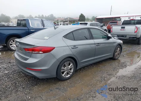 2018 Hyundai Elantra Value Edition из США, поврежденный, VIN KMHD84LF2JU588202